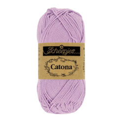 Scheepjes Catona puuvillalanka 50g, 520 lila