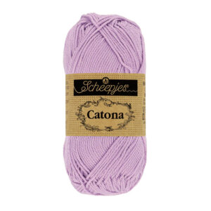 Scheepjes Catona puuvillalanka 50g, 520 lila