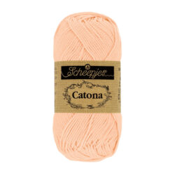 Scheepjes Catona puuvillalanka 50g, 523 hento roosa