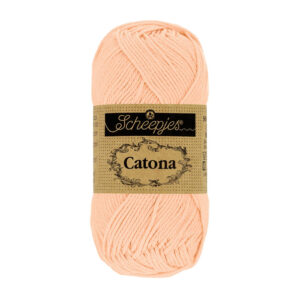 Scheepjes Catona puuvillalanka 50g, 523 hento roosa