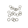 Välirengas Split ring 6mm, antrasiitti 20 kpl