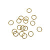 Välirengas Split ring 6mm, kulta 20 kpl