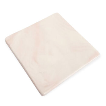 Sinettialusta, 9x9cm vaaleanpunainen marmorineliö