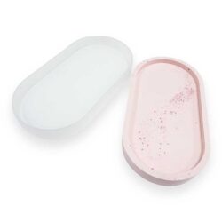 Silikonimuotti, Ovaali tarjotin