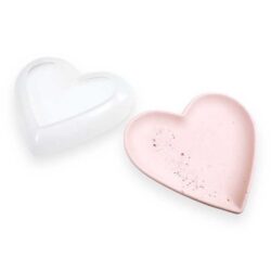 Silikonimuotti, Pieni sydäntarjotin