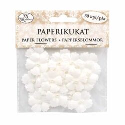 Paperikukat, 4922 Pieni valkoinen 30 kpl