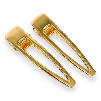 Hiusklipsi 65mm, Kullan värinen 2kpl