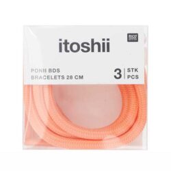 Rico Design itoshii ponii rannenauhat, Neon oranssi 3 kpl