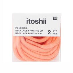 Rico Design itoshii ponii kaulanauhat , Neon oranssi 2 kpl