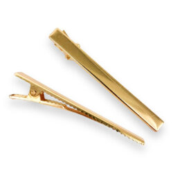 Hiusklipsi 60mm, Kullan värinen 2kpl