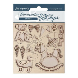 Stamperia Chips leikekuviot 14x14cm, Day Dream kite