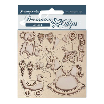 Stamperia Chips leikekuviot 14x14cm, Day Dream kite