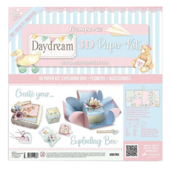 Stamperia 3D Paperirasiasetti, Daydream