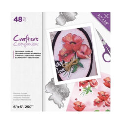 Crafter's Companion 3D- kuvalehtiö, Precious Poppies