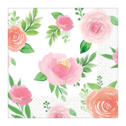 Servetti 25x25cm, Floral Baby 16kpl