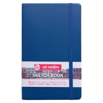 Talens Art Creation Sketch book 13x21cm, Laivastonsininen