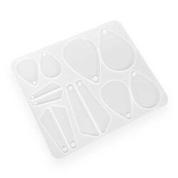 Silikonimuotti, Korvakorut ja riipukset