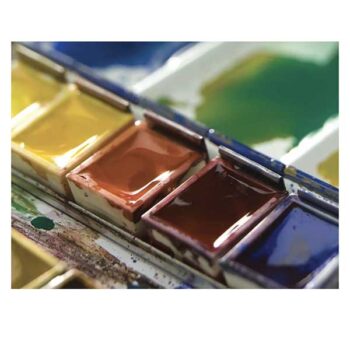 Van Gogh Akvarellinappi, eri värejä