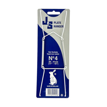 Lautasripustin Nro 4, 28-41cm valkoinen