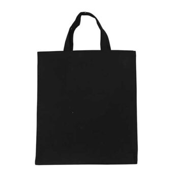 Puuvillakassi 38x42cm 145g, musta