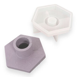 Silikonimuotti, kuusikulmio kynttilänpidike