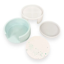 Silikonimuotti, lasinalunen ja pidike