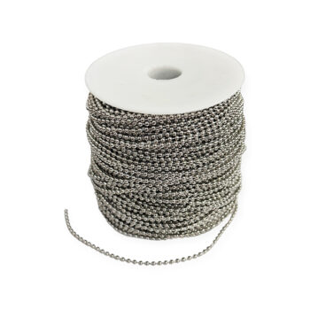 Kuulaketju, hopean värinen