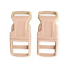 Muovisolki 21x48mm, beige 2kpl