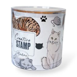 Aladine Leimasinsetti purkissa, Chats 16 leimasinta + muste