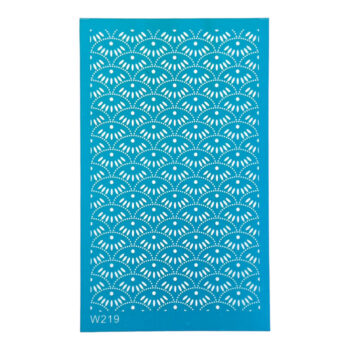 Silk Screen silkkisabluuna 9x15cm, Kaari