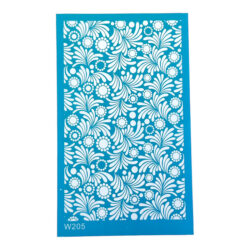 Silk Screen silkkisabluuna 9x15cm, Ornamentti