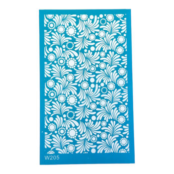 Silk Screen silkkisabluuna 9x15cm, Ornamentti