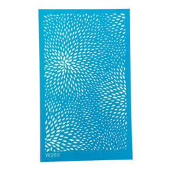 Silk Screen silkkisabluuna 9x15cm, Pisteet