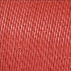 Kumihimo vahattu puuvillanaru 1mm, Red