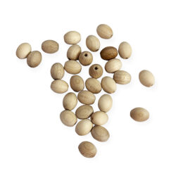 Puuhelmi ovaali 12.5mm, 100kpl