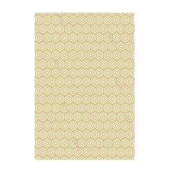 Dress my Craft, Transfer Me -siirtokalvo 22.5x31.5 cm, Metallic Hexagon Pattern