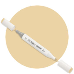 Twin Tip Alcohol ink marker, COAP7502 Khaki Grey