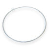 Metallirengas 25cm, hopea