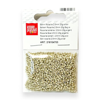 Lasiset siemenhelmet 2,5mm 20g, 703 Hopea