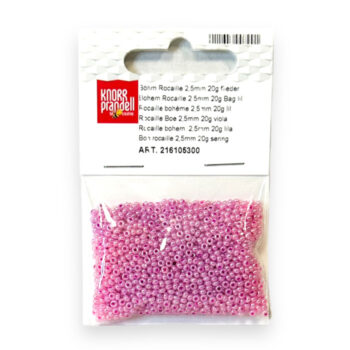 Lasiset siemenhelmet 2,5mm 20g, 300 Lila