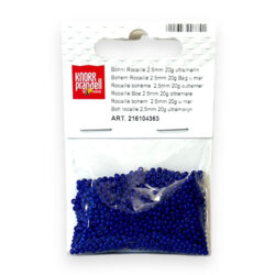 Lasiset siemenhelmet 2,5mm 20g, 363 Ultramariini