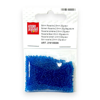 Lasiset siemenhelmet 2,5mm 20g, 386 Merensininen