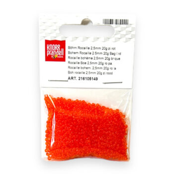 Lasiset siemenhelmet 2,5mm 20g, 149 Tiilen punainen