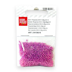 Lasiset siemenhelmet 2,5mm 20g, 319 Orkidea