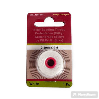 Helmilanka 0,2mm 37m, valkoinen