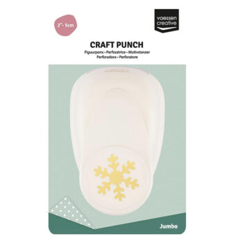 Vaessen Creative Jumbo Kuviolävistin, Snowflake