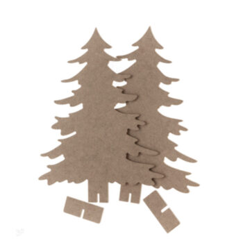 DP Craft Koristekuusi 20cm 2kpl