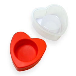 Silikonimuotti, Sydän tuikkukuppi