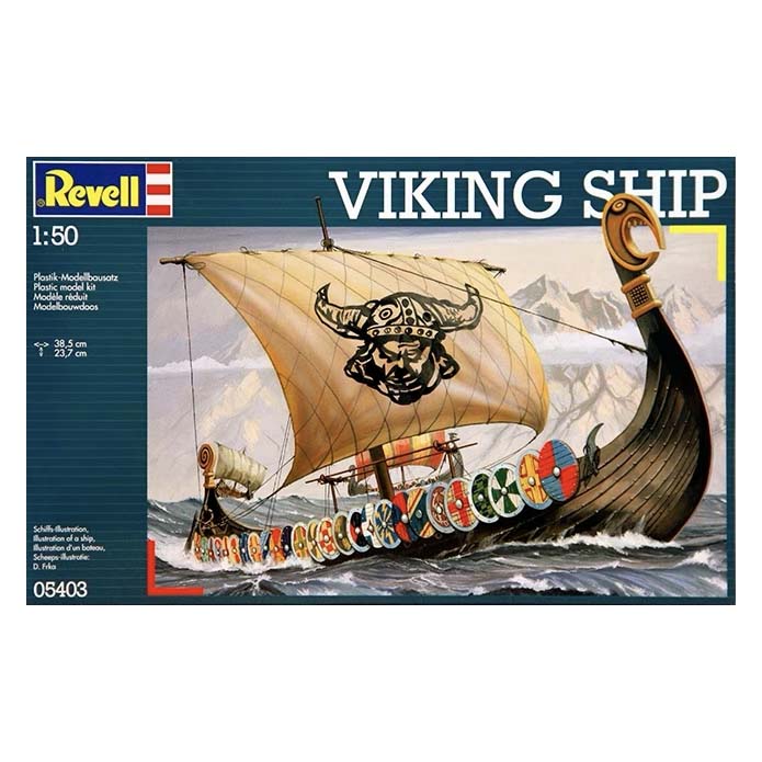 Revell Of Germany Viking Ship Plastic Model Kit