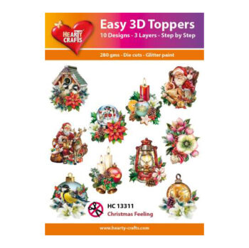 Valmiiksi leikatut 3D-kuvat, HC13311, Christmas Feeling